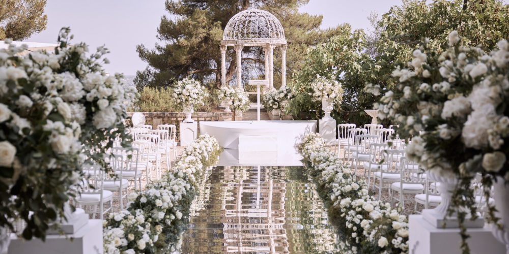 mariage-cérémonie-chateau-saint-georges-allée-miroir